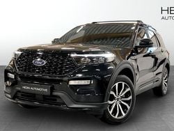 Svart (black) Begagnad 2020 Ford Explorer ST-Line SUV | 398 700 kr (Marknadspris)