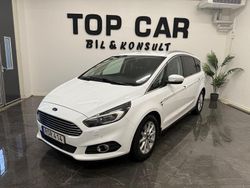 Vit Begagnad 2016 Ford S-MAX Business Edition Minibuss | 169 900 kr (Bra pris)