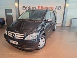 Svart Begagnad 2014 Mercedes Viano Minibuss | 129 900 kr (Lite dyr)