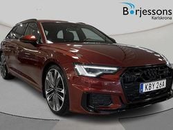 Grenadinröd metallic Begagnad 2023 Audi A6 S-Line Kombi | 519 000 kr (Dyr)