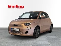 Röd Begagnad 2021 Fiat 500e Halvkombi | 164 900 kr (Lite dyr)