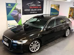 Svart Begagnad 2012 Audi A6 Ambition Kombi | 134 900 kr (Marknadspris)