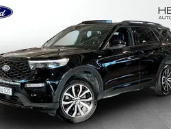 Svart (black) Begagnad 2022 Ford Explorer ST-Line SUV | 499 900 kr (Marknadspris)