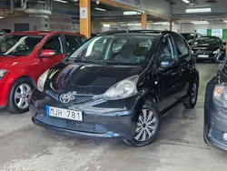 Svart Begagnad 2007 Toyota Aygo Halvkombi | 39 999 kr (Marknadspris)