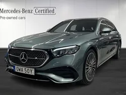 Grön Begagnad 2023 Mercedes E300 Advanced Kombi | 649 000 kr (Marknadspris)