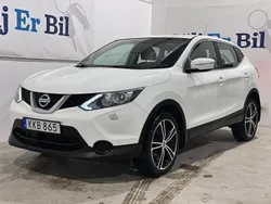 Vit Begagnad 2014 Nissan Qashqai SUV | 84 900 kr (Bra pris)