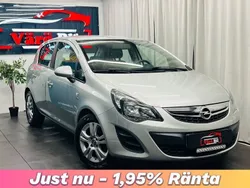 Grå Begagnad 2014 Opel Corsa Enjoy Halvkombi | 64 900 kr (Marknadspris)