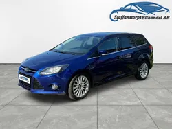 Blå Begagnad 2014 Ford Focus Titanium Kombi | 69 900 kr