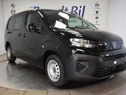 Svart Ny 2025 Peugeot Partner Van | 361 875 kr (Superpris)