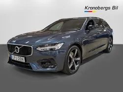 Blå Begagnad 2020 Volvo V90 R-Design Kombi | 315 700 kr (Bra pris)