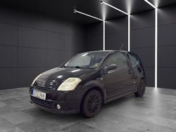 Svart Begagnad 2004 Citroën C2 Halvkombi | 24 900 kr