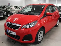 Röd Begagnad 2014 Peugeot 108 Halvkombi | 98 000 kr (Dyr)