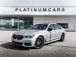 Silver (glaciärsilver metallic) Begagnad 2016 BMW 740 Executive Sedan | 409 000 kr