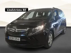 Svart Begagnad 2015 Opel Zafira Tourer Enjoy Minibuss | 129 900 kr