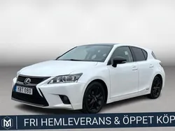 Vit Begagnad 2015 Lexus CT200h Sport Line Halvkombi | 164 900 kr (Lite dyr)