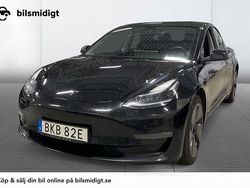 Svart Begagnad 2023 Tesla Model 3 Long Range AWD Sedan | 338 900 kr (Marknadspris)