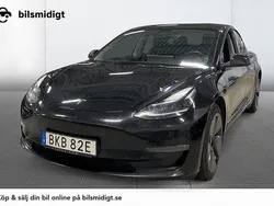 Svart Begagnad 2023 Tesla Model 3 Long Range AWD Sedan | 338 900 kr (Lite dyr)