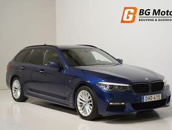 Blå Begagnad 2018 BMW 520 M Sport Kombi | 274 900 kr (Marknadspris)