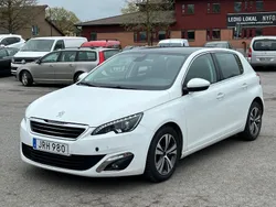 Vit Begagnad 2015 Peugeot 308 Allure Halvkombi | 89 900 kr (Bra pris)