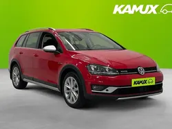 Röd Begagnad 2016 VW Golf VII Kombi | 137 800 kr (Marknadspris)