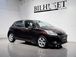 Svart Begagnad 2013 Peugeot 208 Halvkombi | 49 900 kr (Marknadspris)