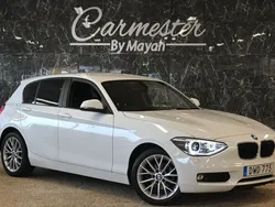 Vit Begagnad 2015 BMW 116 Halvkombi | 139 990 kr (Marknadspris)