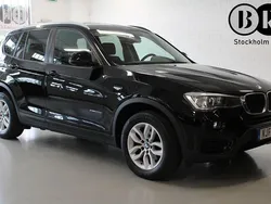 Svart Begagnad 2016 BMW X3 SUV | 149 900 kr (Bra pris)