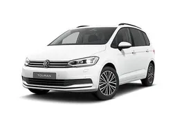 Vit Ny 2025 VW Touran Life Minibuss | 424 900 kr (Marknadspris)