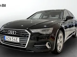Brilliantsvart Begagnad 2022 Audi A6 Sport Kombi | 349 000 kr (Bra pris)