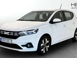 Vit (white) Ny 2025 Dacia Sandero Expression Halvkombi | 219 900 kr (Marknadspris)