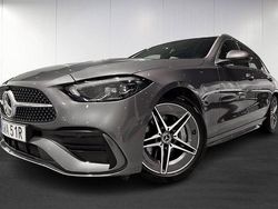 Grå (grey) Begagnad 2024 Mercedes C200 AMG Kombi | 439 900 kr (Marknadspris)