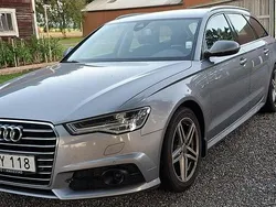 Grå Begagnad 2018 Audi A6 Kombi | 215 000 kr (Marknadspris)