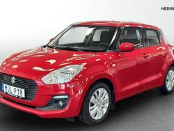 Röd (red) Begagnad 2018 Suzuki Swift Halvkombi | 139 900 kr (Marknadspris)