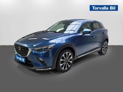 Blå Begagnad 2018 Mazda CX-3 Optimum SUV | 194 100 kr (Marknadspris)