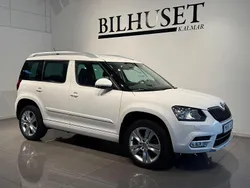 Vit Begagnad 2014 Skoda Yeti SUV | 159 900 kr (Marknadspris)