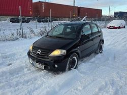 Svart Begagnad 2008 Citroën C3 Halvkombi | 17 900 kr (Marknadspris)