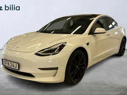 Vit Begagnad 2019 Tesla Model 3 Long Range Sedan | 269 000 kr (Dyr)
