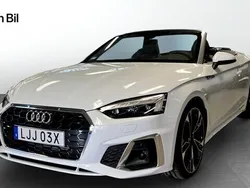Vit Ny 2024 Audi A5 Cabriolet S-Line Cab | 649 000 kr