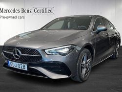 Mörkgrå Begagnad 2023 Mercedes CLA250e Shooting Brake AMG line Kombi | 389 900 kr (Bra pris)