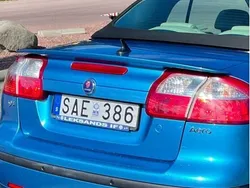 Blå Begagnad 2007 Saab 9-3 Cabriolet Aero Cab | 180 000 kr
