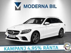 Vit Begagnad 2019 Mercedes C200 AMG line Kombi | 239 900 kr (Marknadspris)