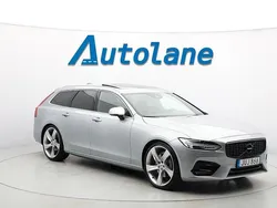 Electric silver metallic Begagnad 2018 Volvo V90 R-Design Kombi | 339 900 kr (Lite dyr)