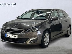Grå Begagnad 2016 Peugeot 308 Allure Kombi | 109 900 kr (Marknadspris)