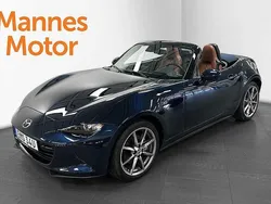 Blå Begagnad 2022 Mazda MX5 Cab | 319 900 kr (Bra pris)