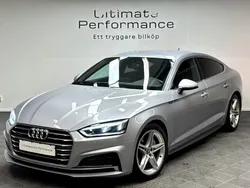 Silver Begagnad 2017 Audi A5 Sportback S-Line Halvkombi | 239 000 kr (Marknadspris)