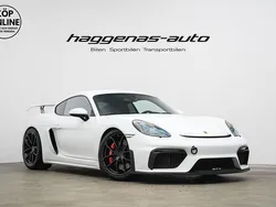 Vit Begagnad 2020 Porsche 718 Cayman GT4 Sportkupé | 1 045 000 kr (Superpris)