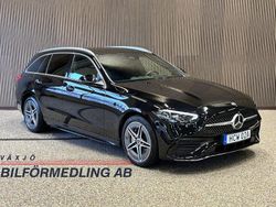 Svartmetallic Begagnad 2024 Mercedes C300 AMG line Kombi | 439 000 kr