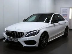 Vit Begagnad 2017 Mercedes C220 AMG Sedan | 249 900 kr (Lite dyr)