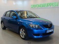 Blå Begagnad 2003 Mazda 3 Inclusive Halvkombi | 34 900 kr (Marknadspris)