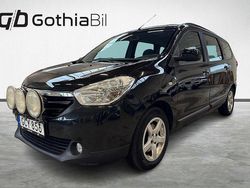 Svart Begagnad 2015 Dacia Lodgy Minibuss | 74 900 kr